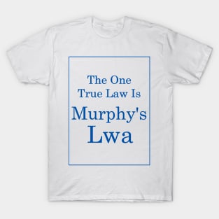 Murphy's Lwa (Royal Blue Text) T-Shirt